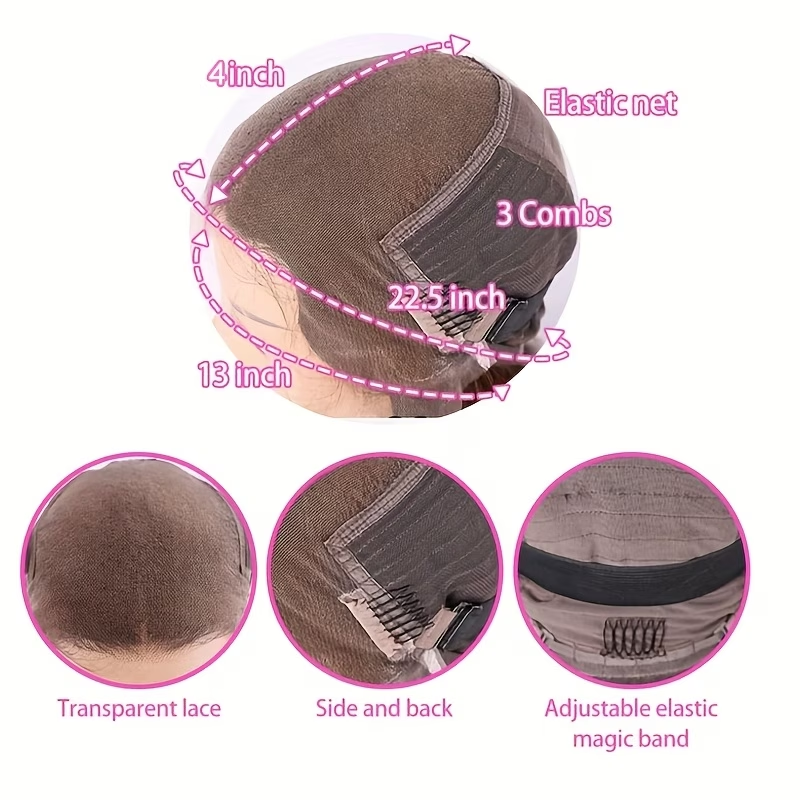 Brown 13x4 Frontal Lace Straight Bob Wig (Human Hair)