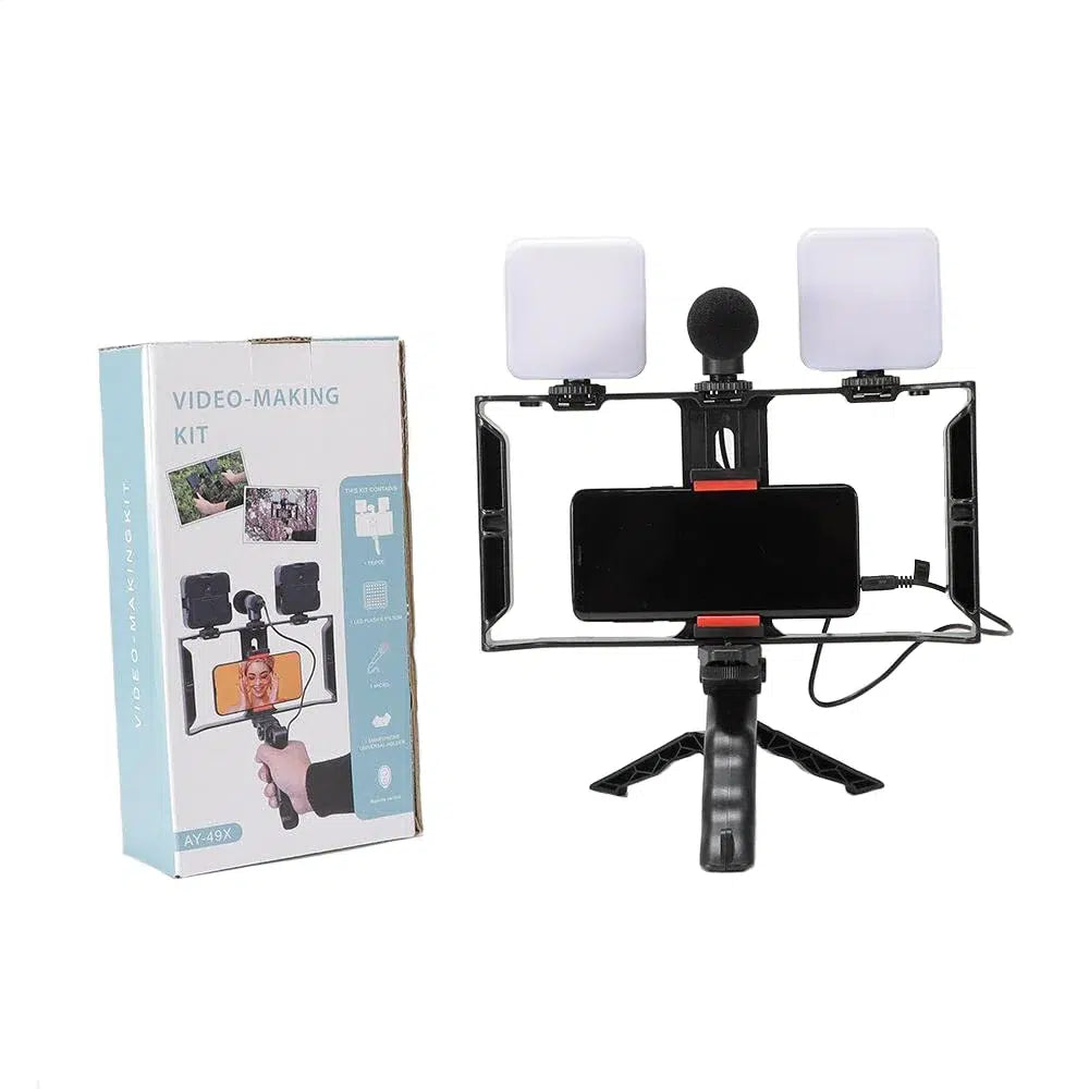 Content Creator Video Kit with Dual LED Lights