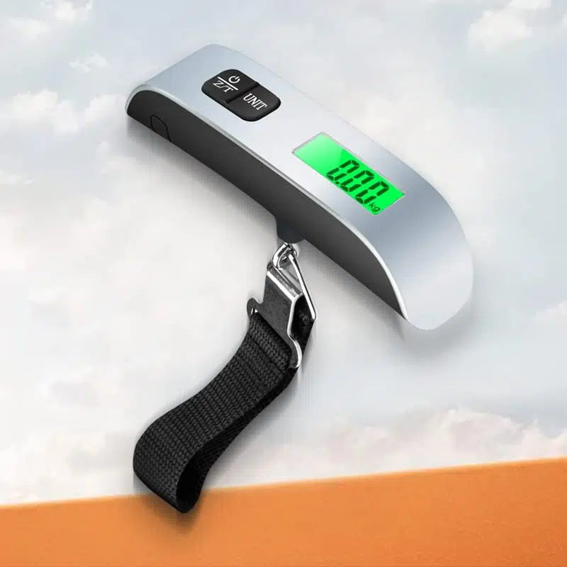 Compact Digital Luggage Scale with LCD Display