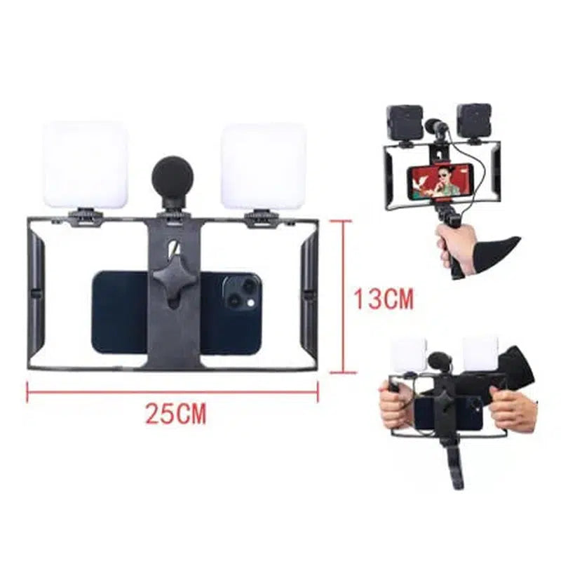 Content Creator Video Kit with Dual LED Lights
