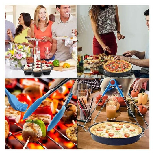 4-in-1 Electric Hand Blender - 600W, 5 Speeds, Food Processor Set