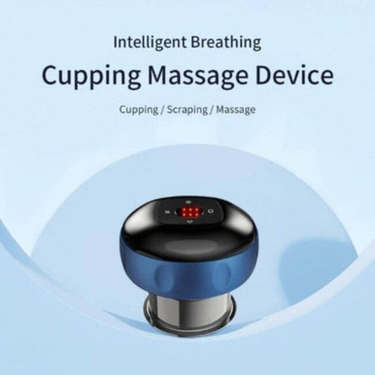 6-Speed Electric Cupping Massage Device - Cordless, Intelligent Breathing, Skin Rejuvenation